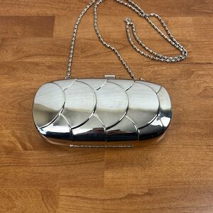Columbine Metal evening clutch